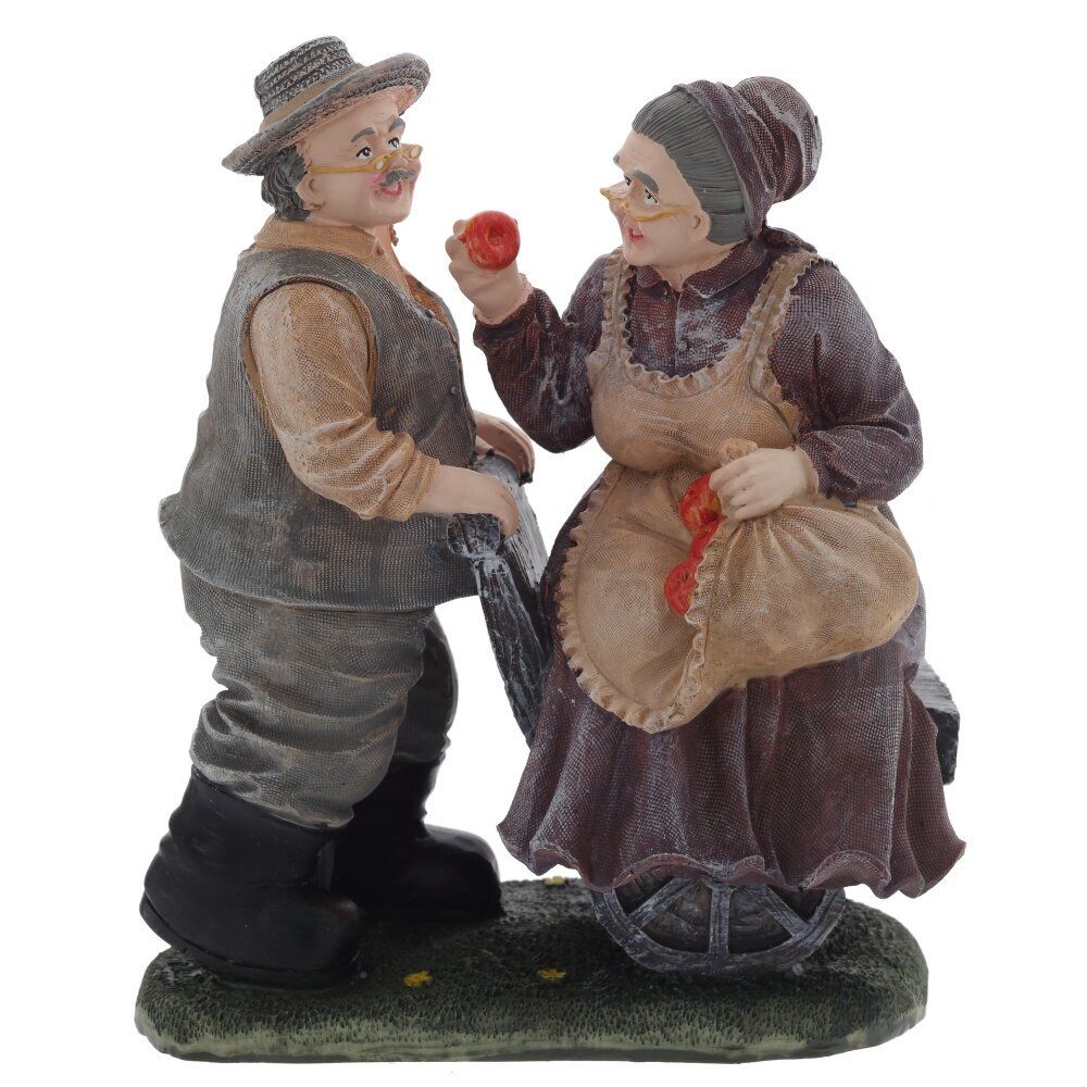 GAEM Фигурка декоративная "Бабушка с дедушкой", L16 W10 H19 см, 2в.
