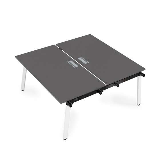 10БДН.269 Стол системы Бенч, сдвоенный, на 2 рабочих места - начальный (1400*1235*750)