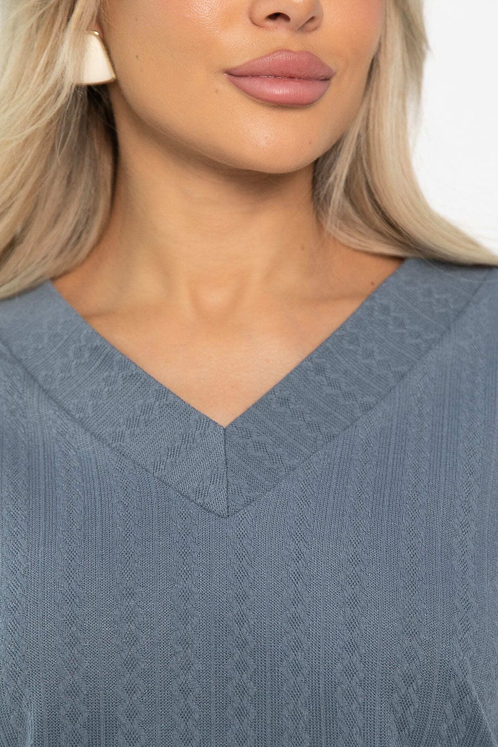 Джемпер трикотажный Джорджина (джинс) Б14247-12М LT Collection