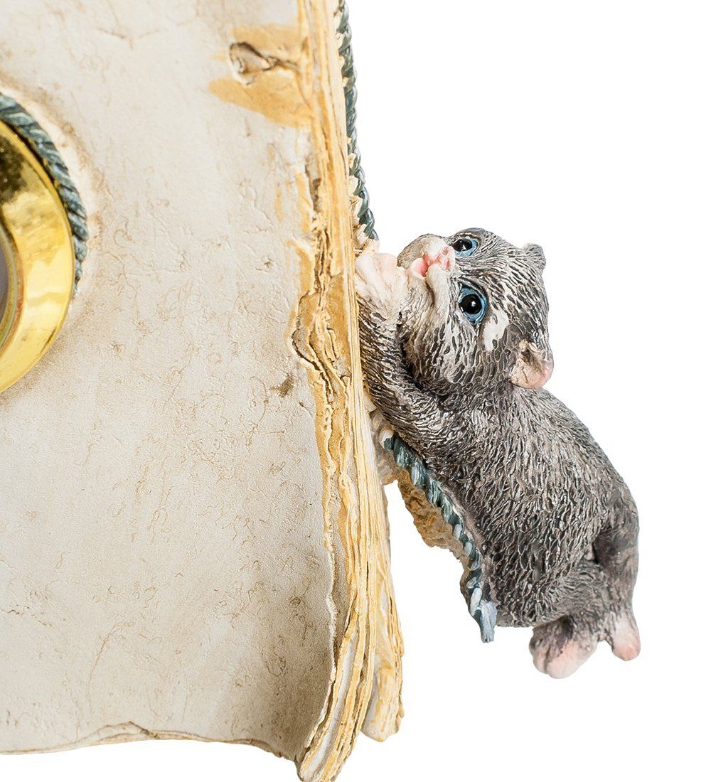 GAEM ED-332 Фигурка с часами «Котенок с книгой»