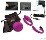 Вибратор для пар Tiani 2 Design Edition Deep Rose (Lelo) (Цвет: лиловый)