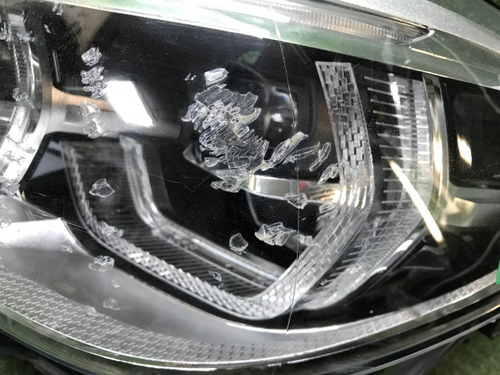 Битая Фара левая BMW X3 G01 (17-21) Adaptive LED