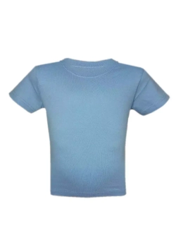 Футболка однотонная для садика и школы