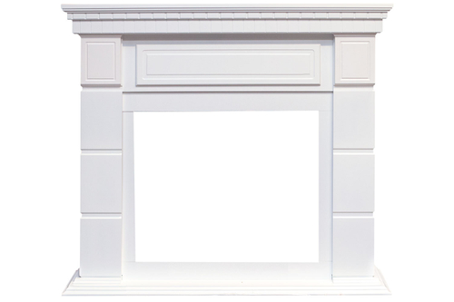 Каминокомплект Portland - Белый с очагом Dioramic 28 LED FX