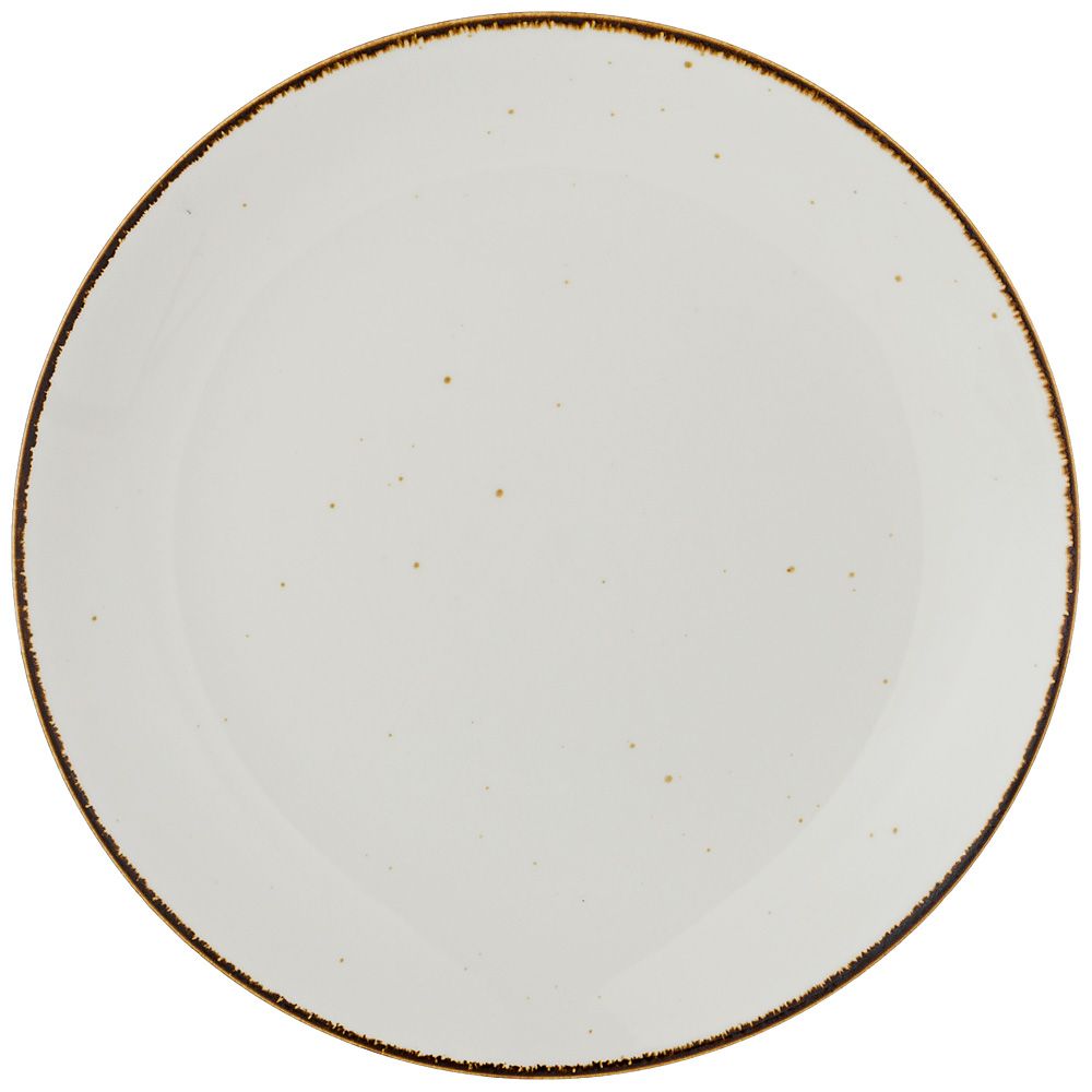 ТАРЕЛКА ОБЕДЕННАЯ BRONCO "NATURE" 26,5СМ (МАЛ=2/КОР=18ШТ.)