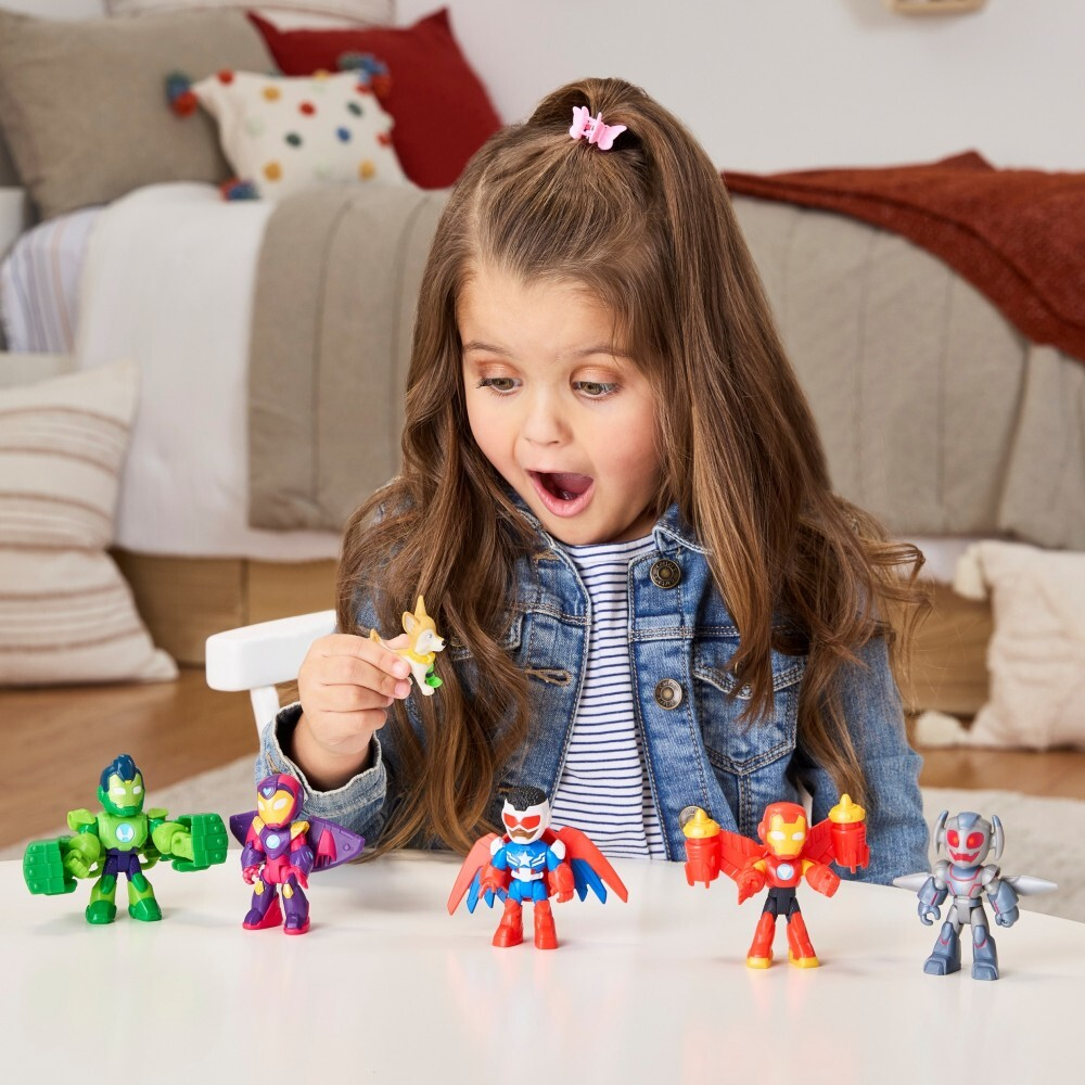 Hasbro Железный человек и суперкоманда - набор фигурок AVENGERS 6-PAK G1255