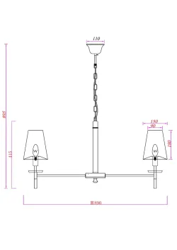 Подвесная люстра Arte Lamp