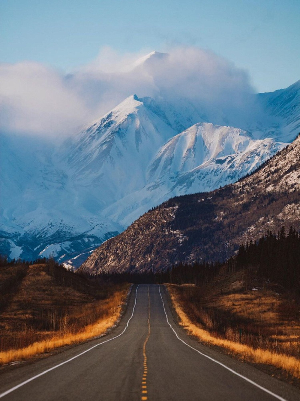 МОЗАИКА алмазная с подрамн. 30*40 см Дорога в горы (арт. АЛМ-0059)