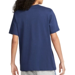 Мужская теннисная футболка Nike Sportswear Just Do It - midnight navy/white