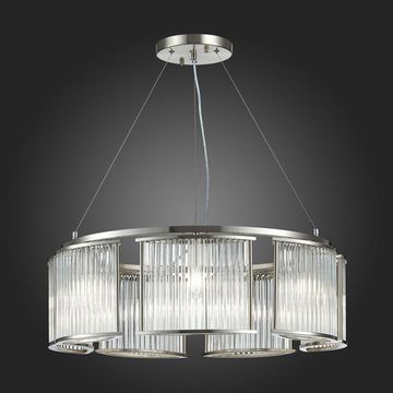 SL1627.103.07 Люстра подвесная ST-Luce Хром/Прозрачный E14 7*40W VELLETRI