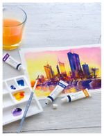 Акварель художественная Faber-Castell "Watercolours", 24цв., 9мл, туба, картон. упаковка