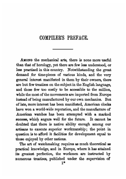 New and Complete Clock and Watchmakers' Manual | Mary Louise Booth