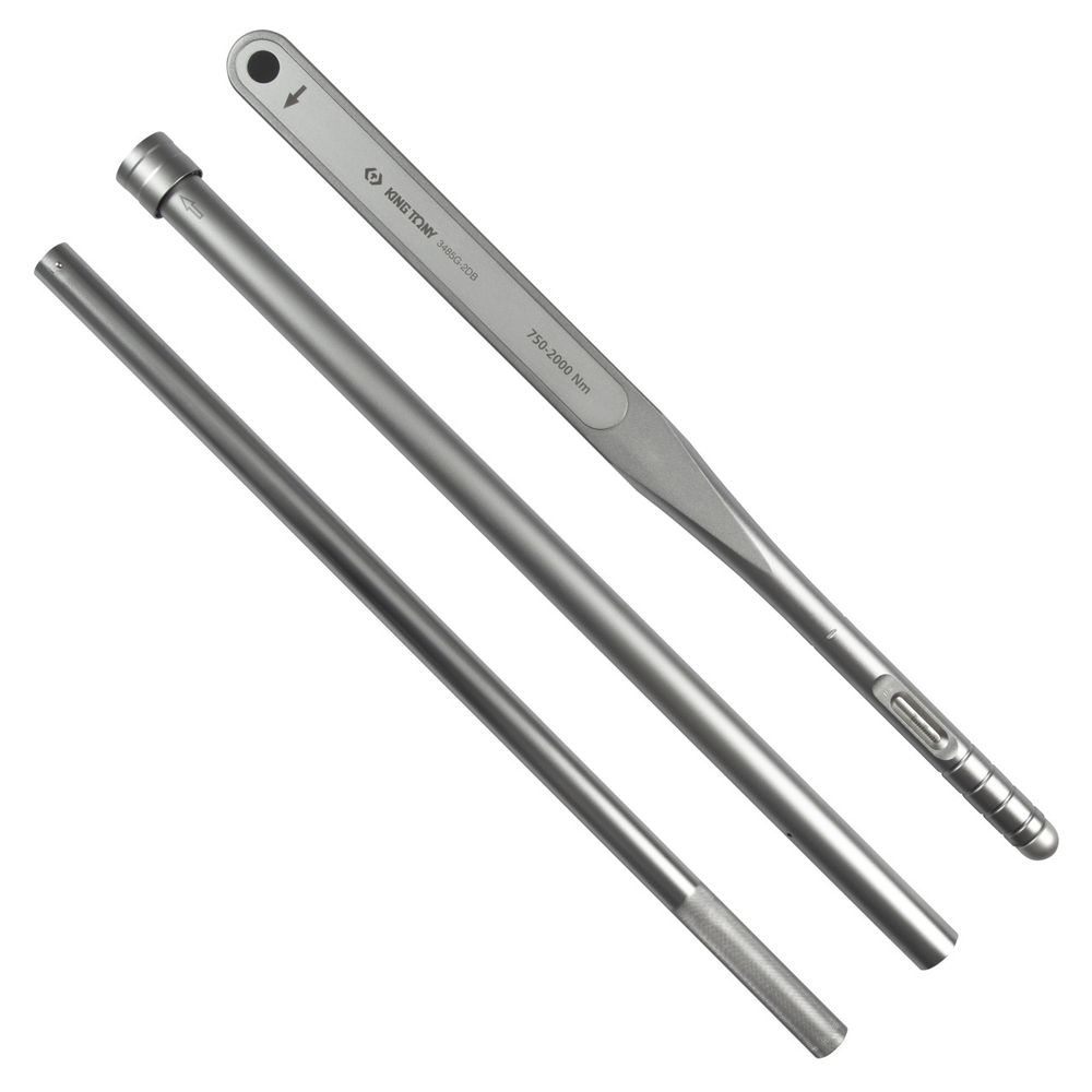KING TONY (3485G-2DB) Динамометрический ключ серии "ALUMINIUM", 1", 750-2000 Нм, футляр