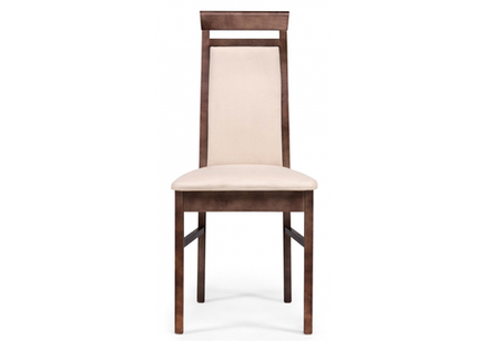 Стул деревянный Woodville Амиата бежевый, орех, ножки орех