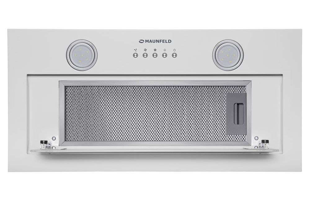 Встраиваемая вытяжка Maunfeld TRAPEZE 602IG WHITE