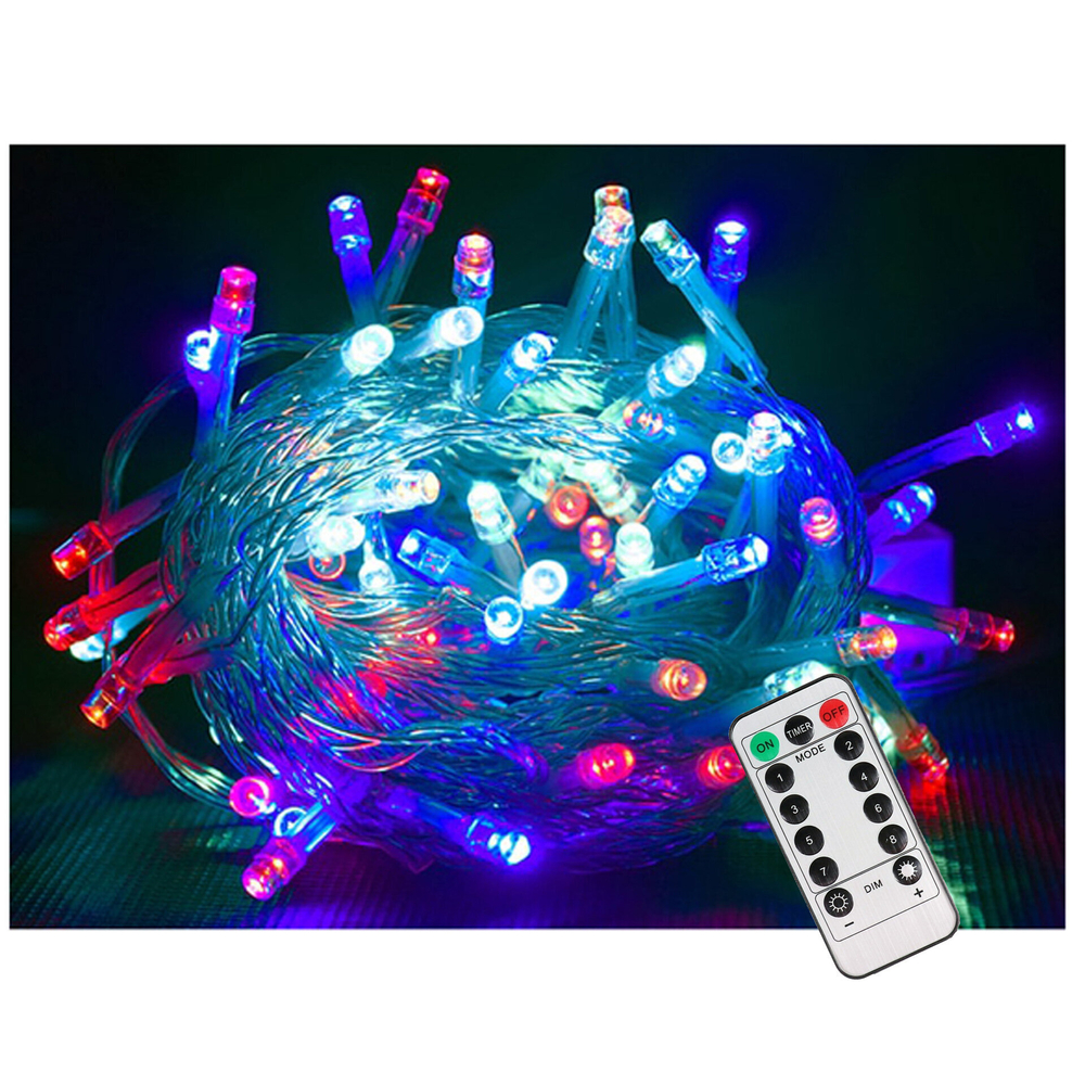 Светодиодная штора 3х2 метра, 4 цвета, пульт