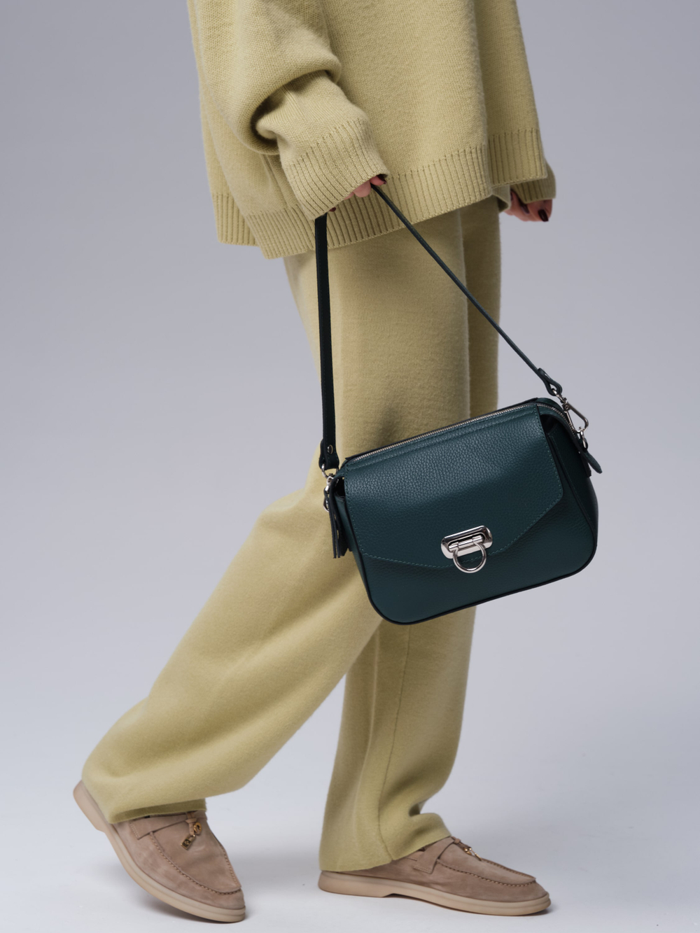 Женская сумка кросс-боди Azaro 3684 форест