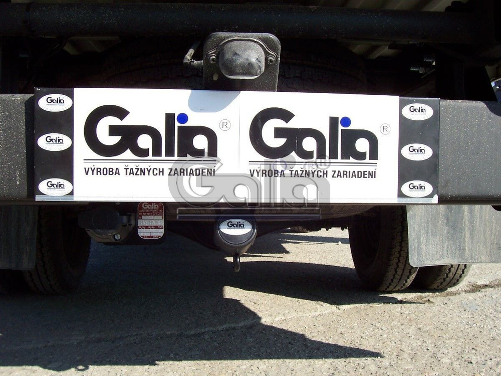 Фаркоп оцинкованный Galia K026C для KIA K 2500 бортовой 2003-(паспорт и сертификат в комплекте)(без электрики)