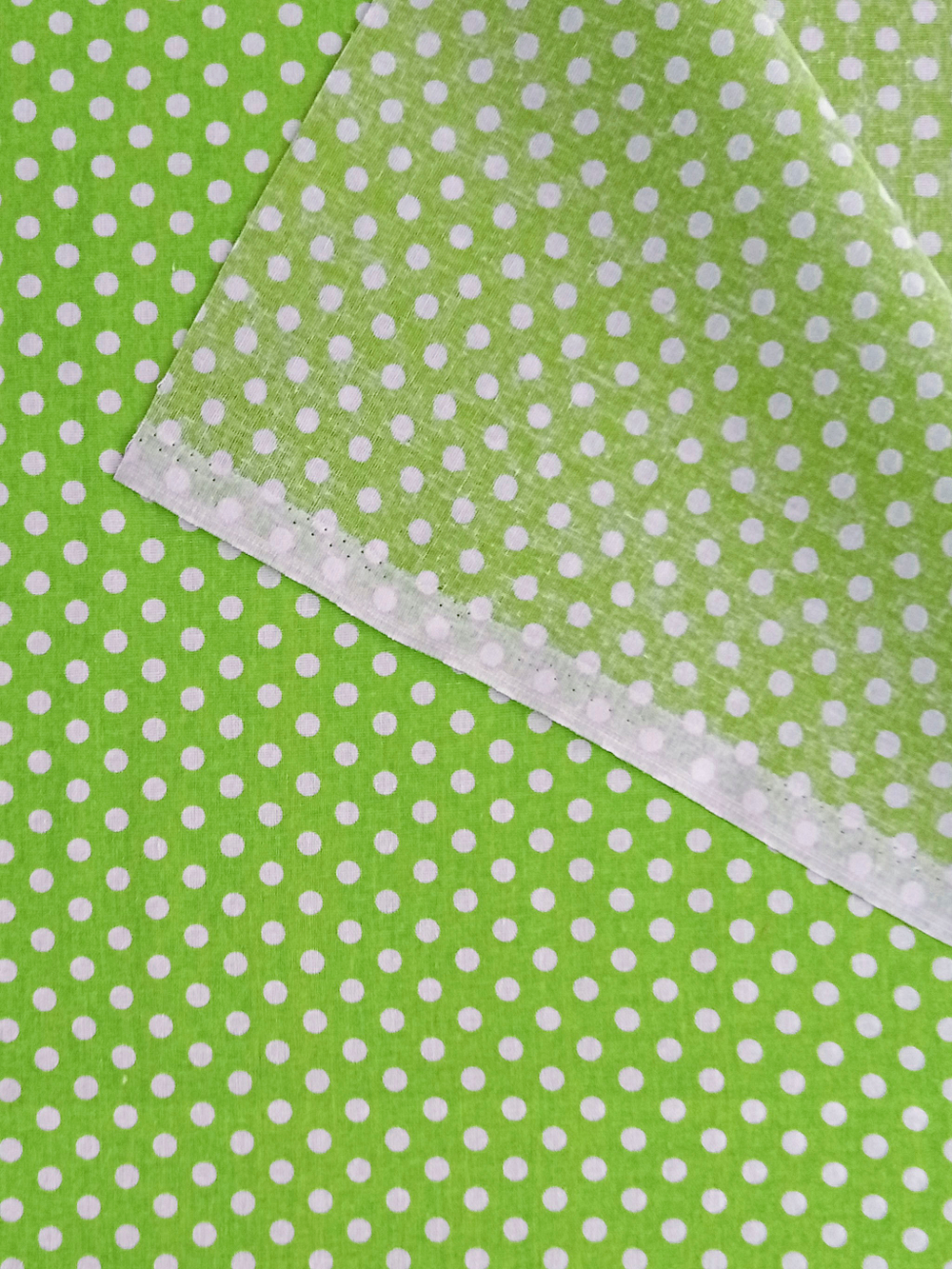 Ткань бязь плательная, рис. " Горох 6 мм", ширина 150 см, арт. 030