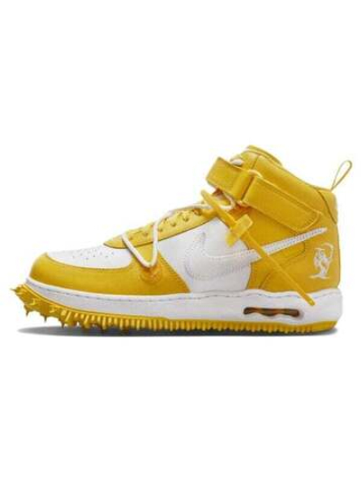 Nike Air Force 1 Mid Sp Off White Varsity Maize