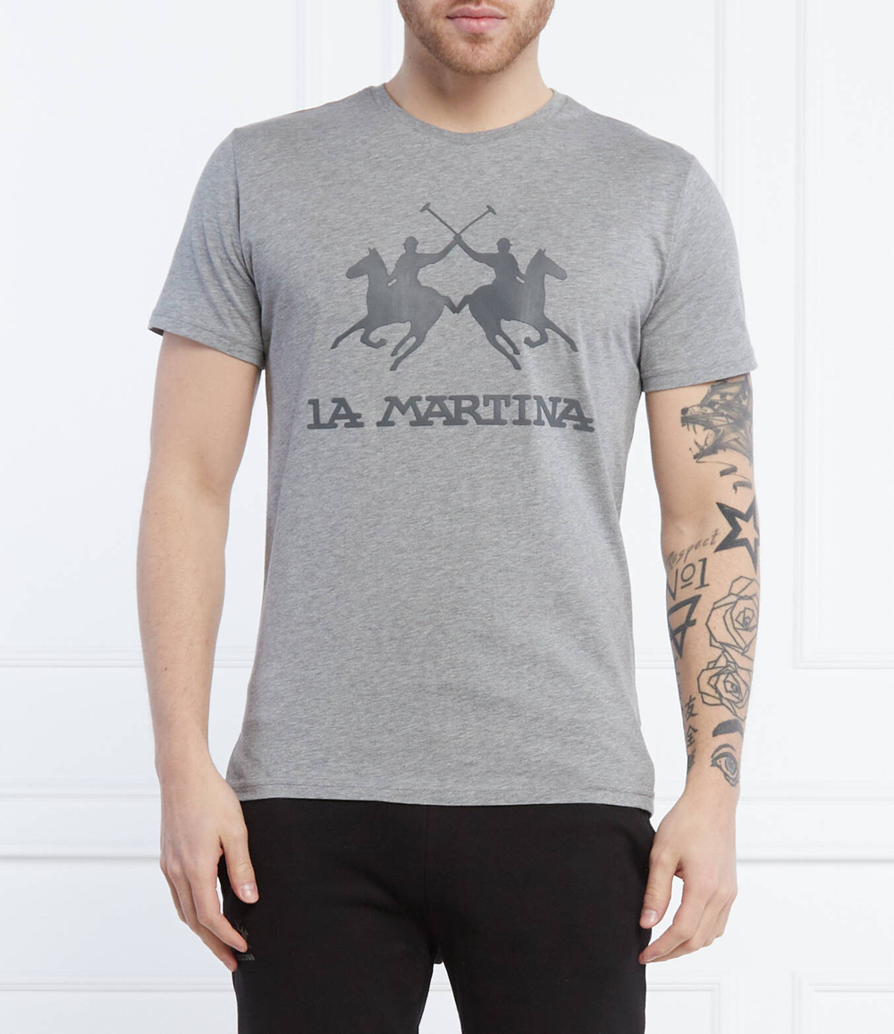 футболка La Martina - серый(CCMR05 JS206)