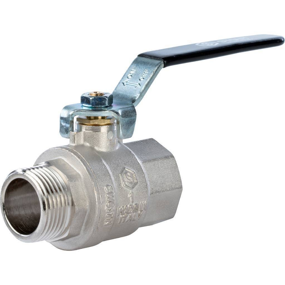 STOUT Кран шаровой полнопроходной, ВР/НР, ручка рычаг 1*