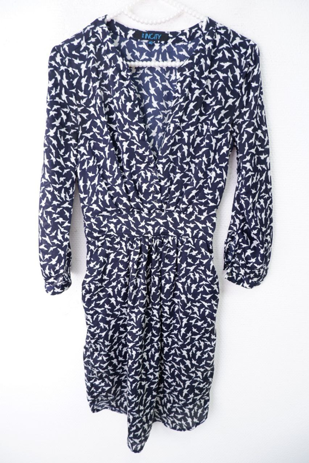 Платье Incity с принтом 40 размер