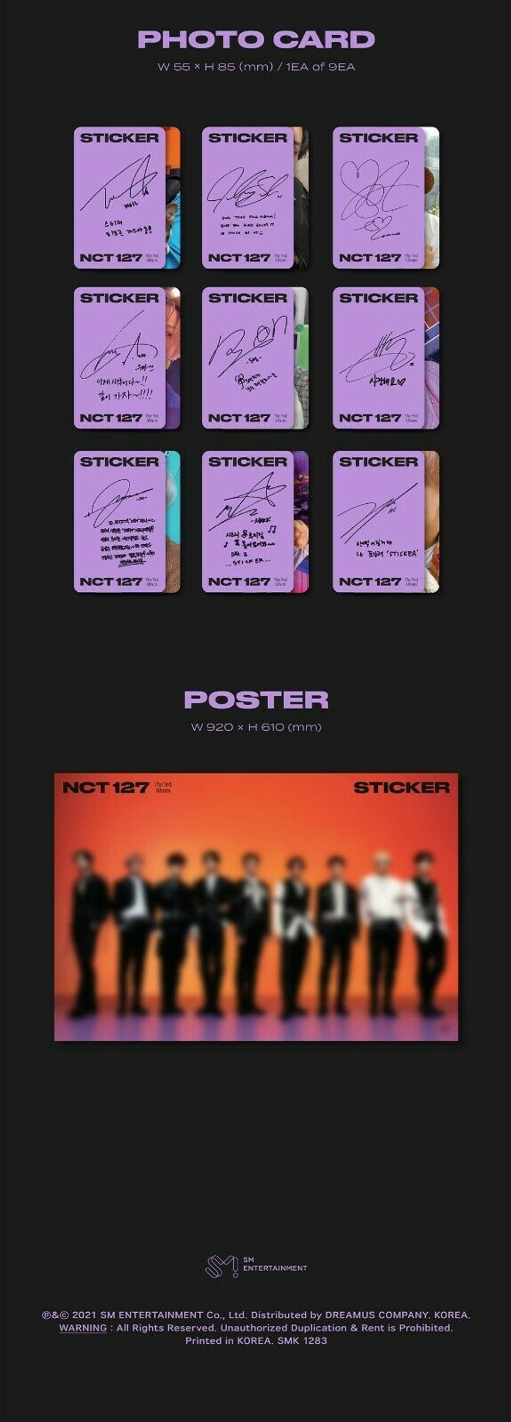 NCT 127 - Sticker [Photobook ver.]