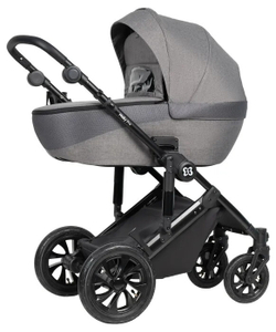 Детская коляска Farfello Molly Pro 3 в 1 серый