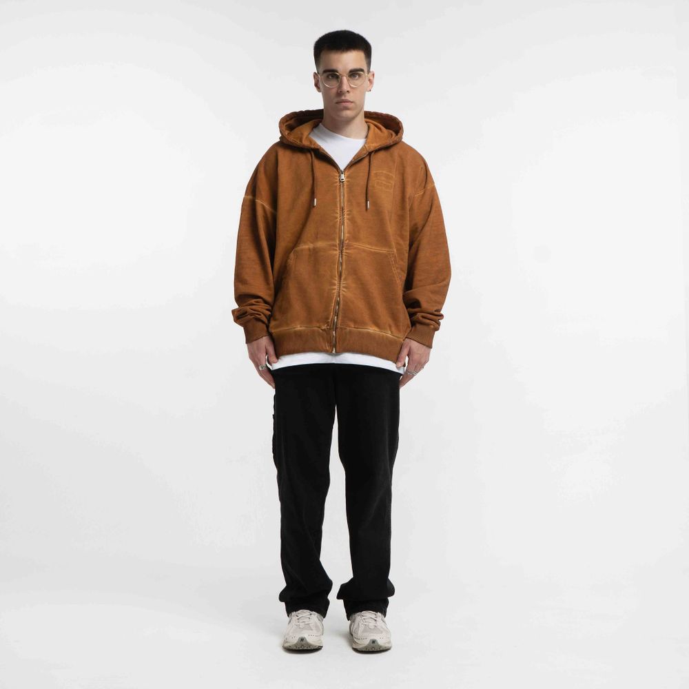 Худи Dissident Zip DDesigns in Garment Dyed Sand