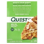 Quest Nutrition, Protein Bar, яблочный пирог, 12 батончиков, 60 г (2,12 унции) каждый