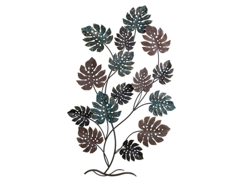 Панно "Монстера" 144х7х86см