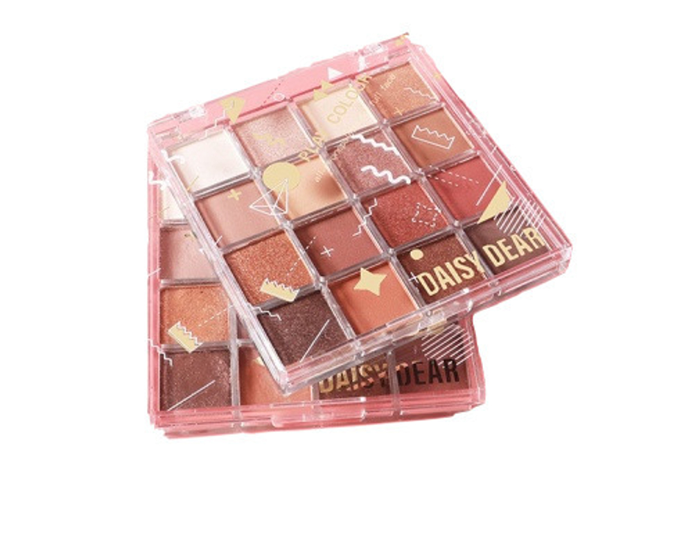 Тени для век Daisy Dear, 16 цветов, 24 г