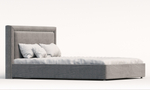 Мягкая двуспальная кровать "Тиволи лайт" с подъемным механизмом