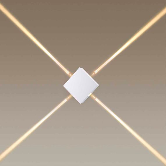 Настенный светодиодный светильник Odeon Light Hightech Vista 4258/8WL