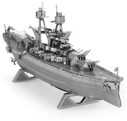 Металлическая сборная 3D модель "Линкор Бисмарк"