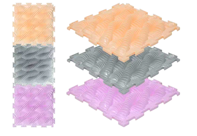 Набор модульных ковриков "Пружинки" мягкий 5эл. (Ортодон)