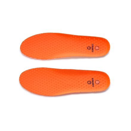 Стельки для обуви TORRES, TI48245-29, р.29, толщина 3-6мм, ЭВА,текстиль, оранжевый