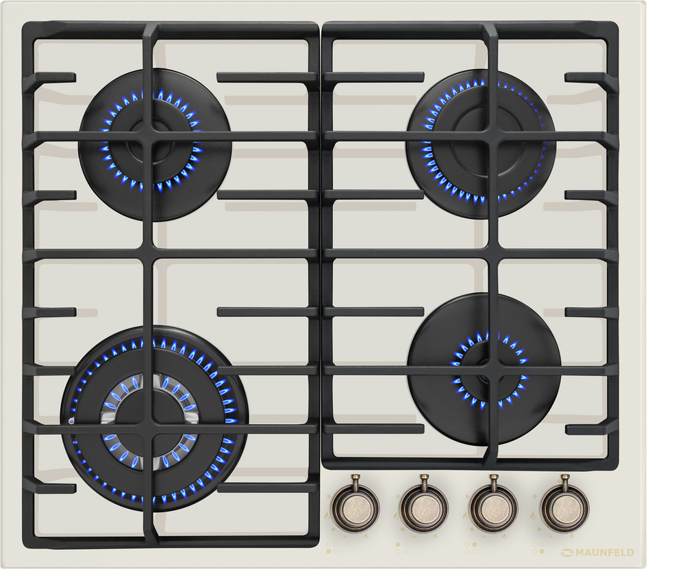 Газовая варочная панель MAUNFELD EGHG.64.63CBG.R/G фото 