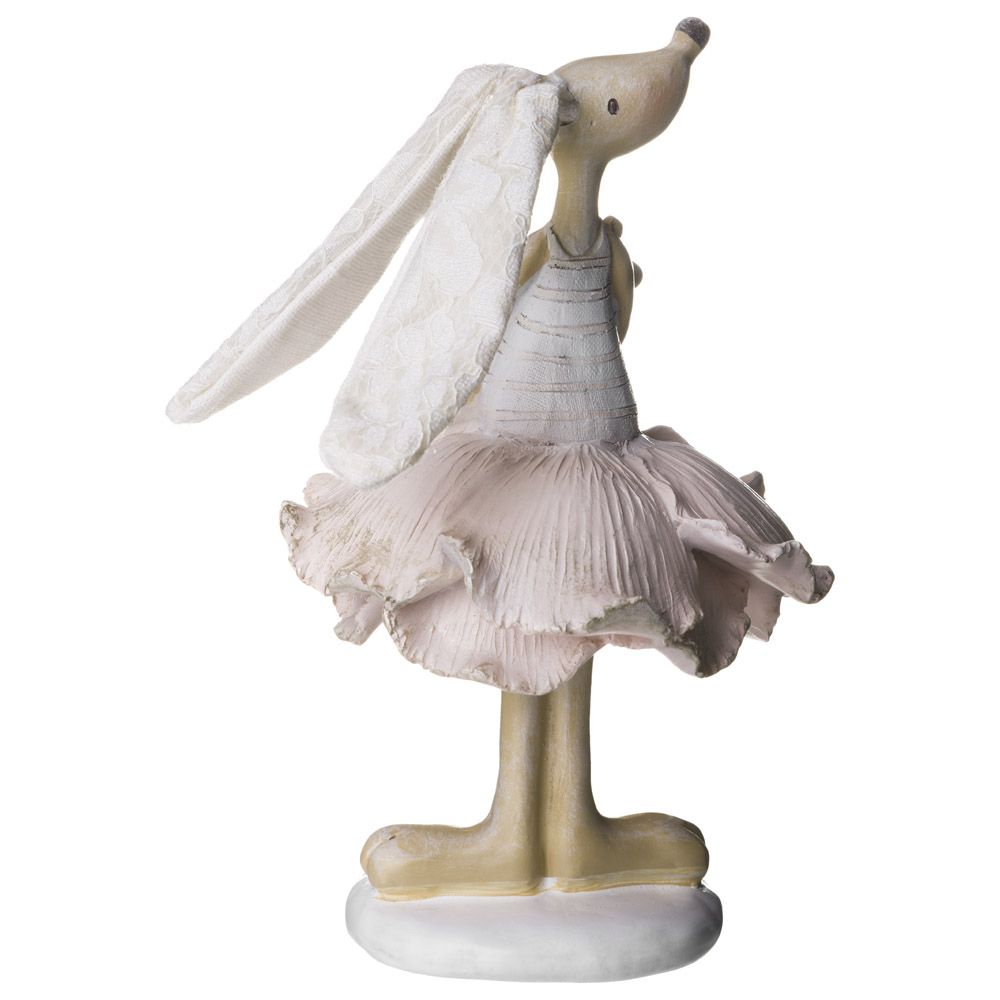 ФИГУРКА ДЕКОРАТИВНАЯ КРОЛИК 11,5*11,5*26,5 СМ