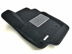 Коврики салона для SKODA Rapid (2014-) Euromat 3D Business черные. Арт. EMC3D-004508