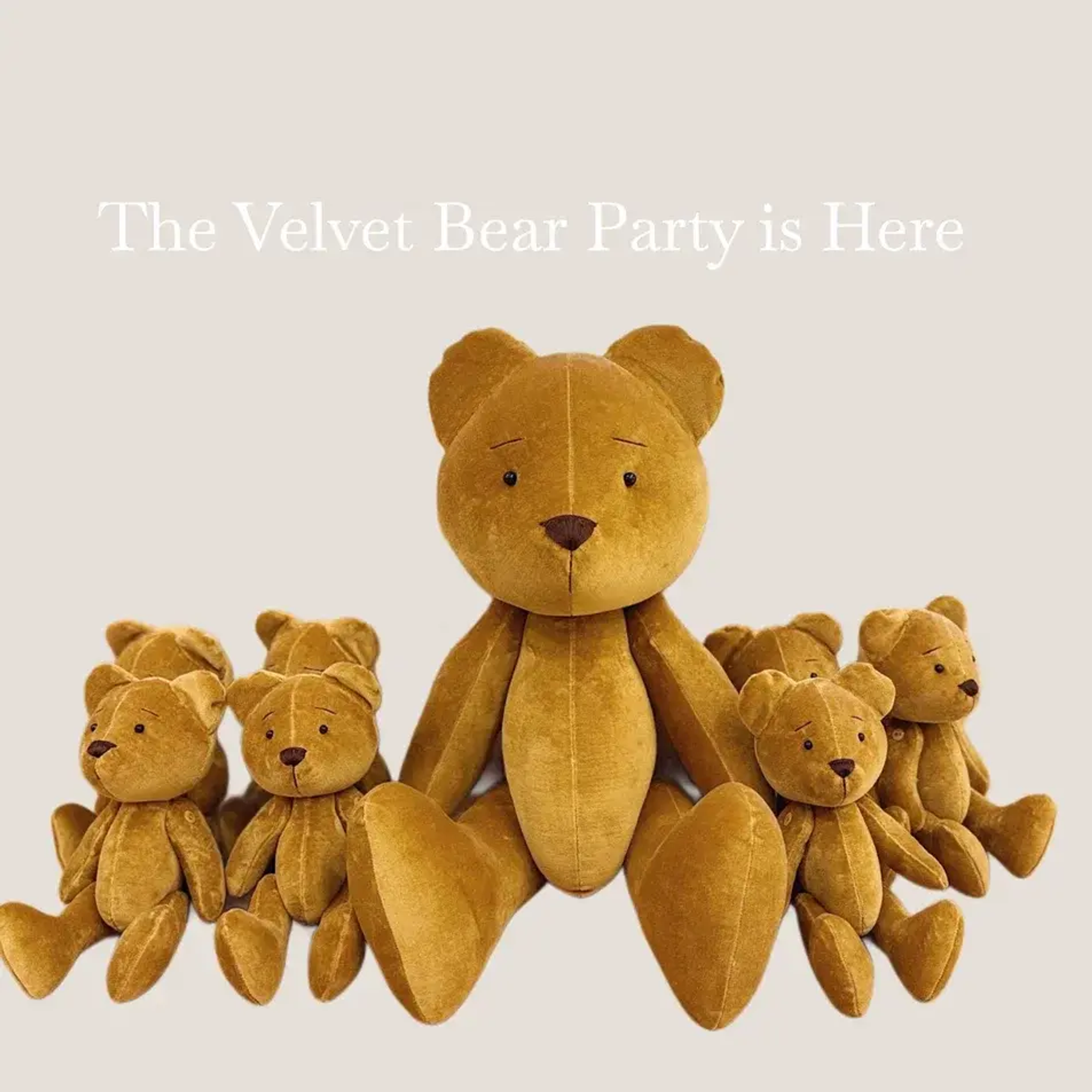 Большой мишка Классический ретро медведь