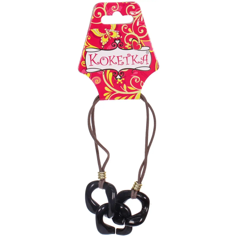 Резинка для волос «Лаванда», цепочка, микс 3 цвета, d-5,5см