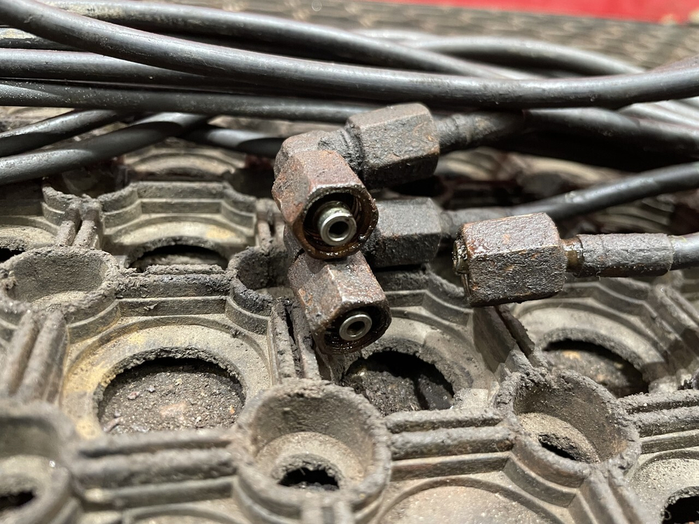 Комплект шлангов подъёма кабины