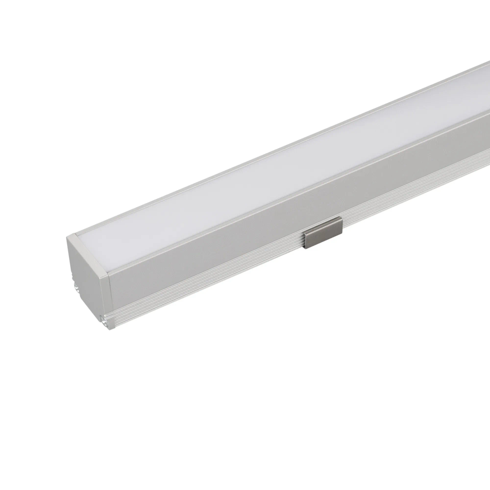 Профиль с экраном SL-SLIM20-H20-2000 ANOD+OPAL (Arlight, Алюминий) 036836