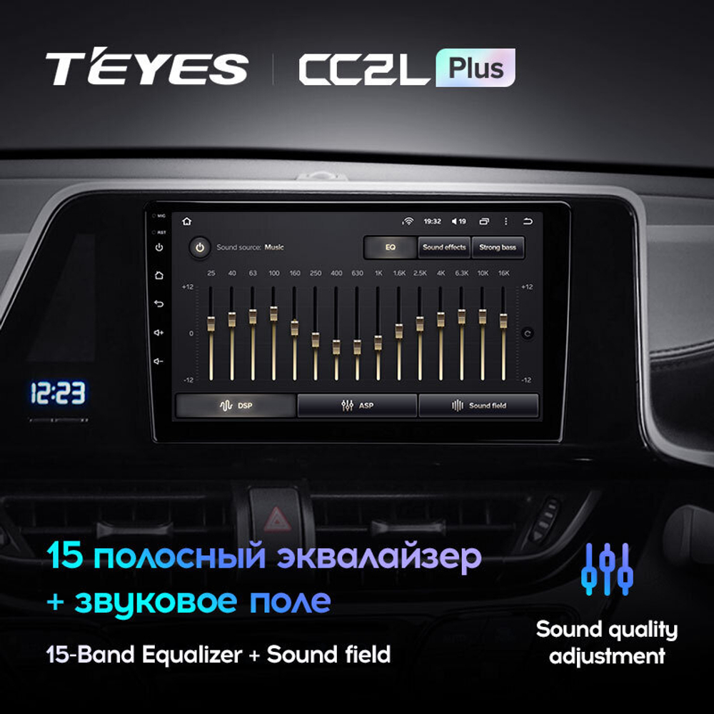 Teyes CC2L Plus 9" для Toyota C-HR 2016-2020 (прав)