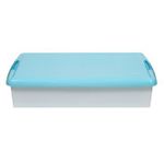 IRIS Короб для хранения THIN BOX UG-725 белый/голубой /6