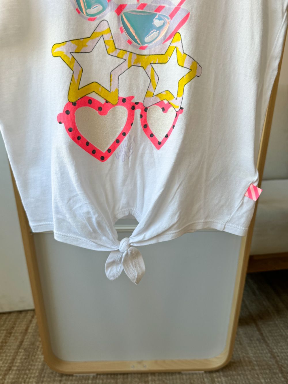 Хлопковая футболка Billieblush, 116