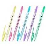 Ручка шариковая BRAUBERG "ULTRA PASTEL", СИНЯЯ, узел 0,7 мм, чернила ГЕРМАНИЯ, наконечник ШВЕЙЦАРИЯ, 143568