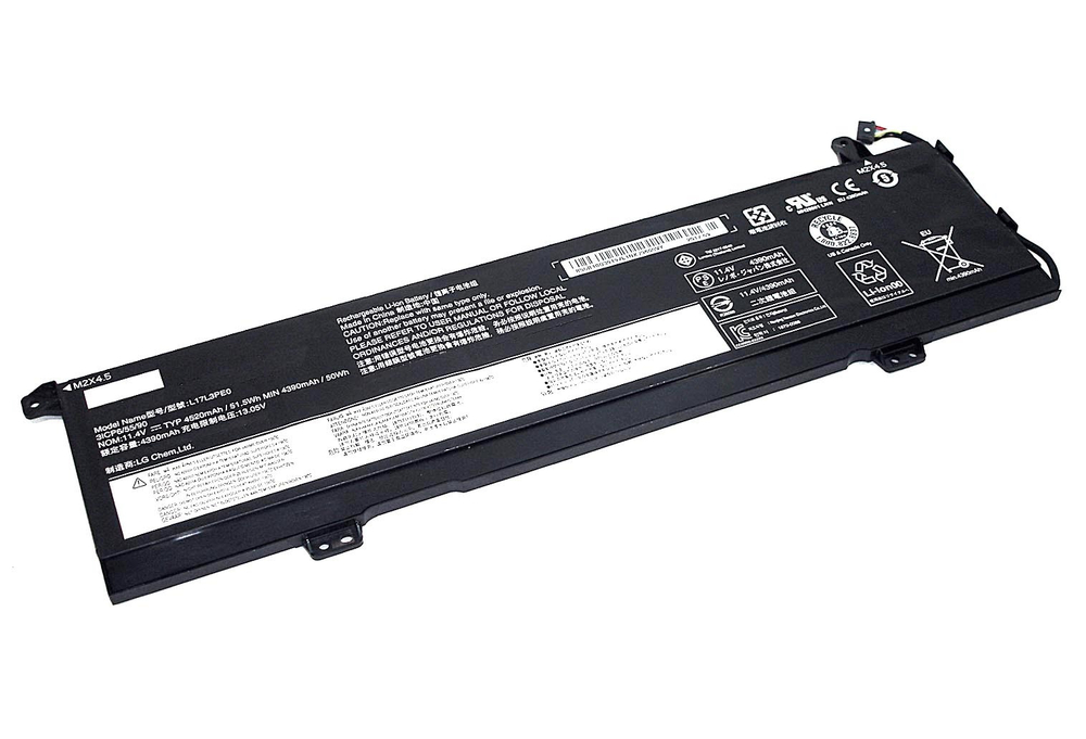 Аккумуляторная батарея для ноутбука Lenovo Yoga 730 15 (L17L3PEO) 11,4V 4520mAh